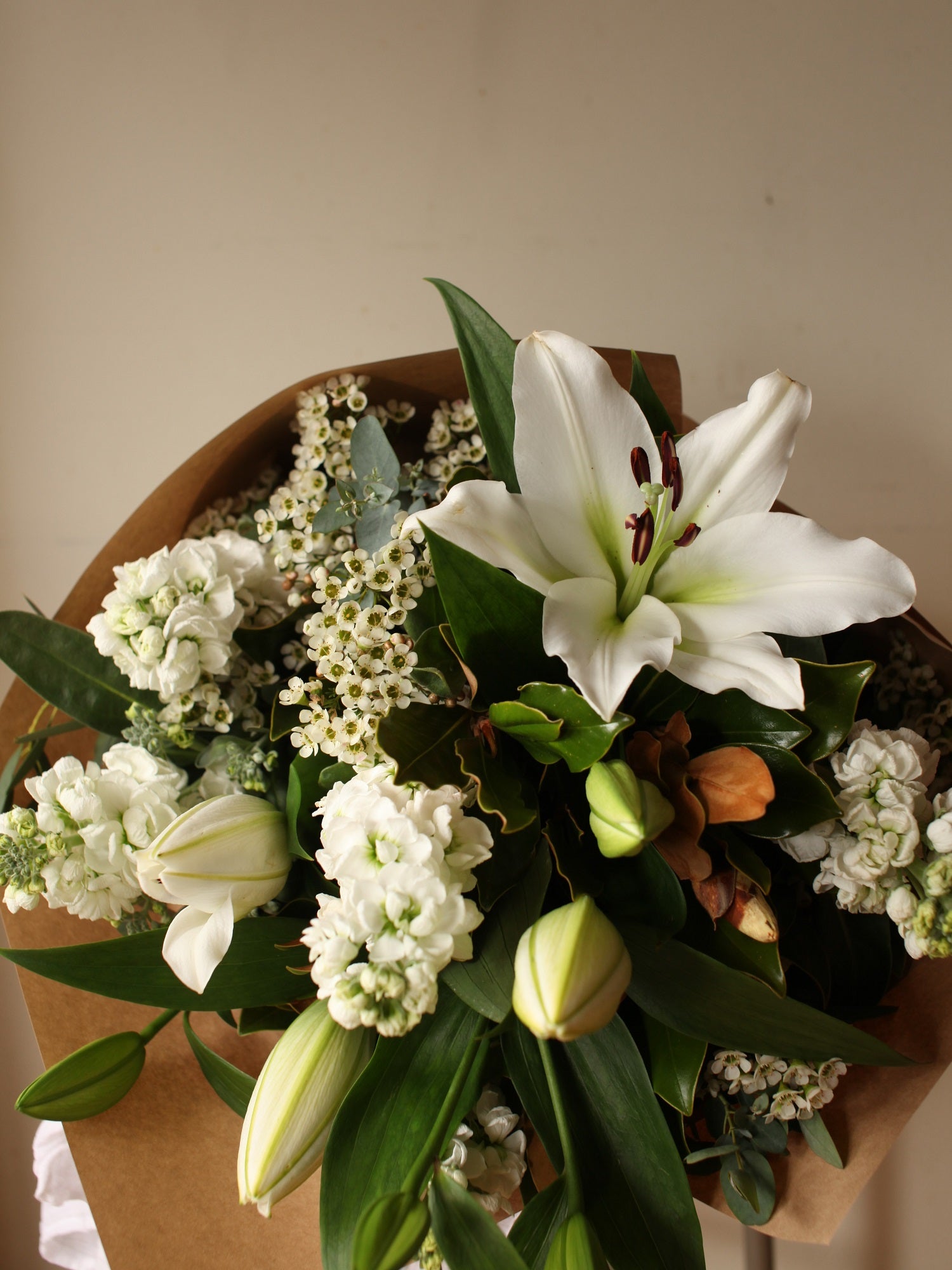 White & Green Bouquet