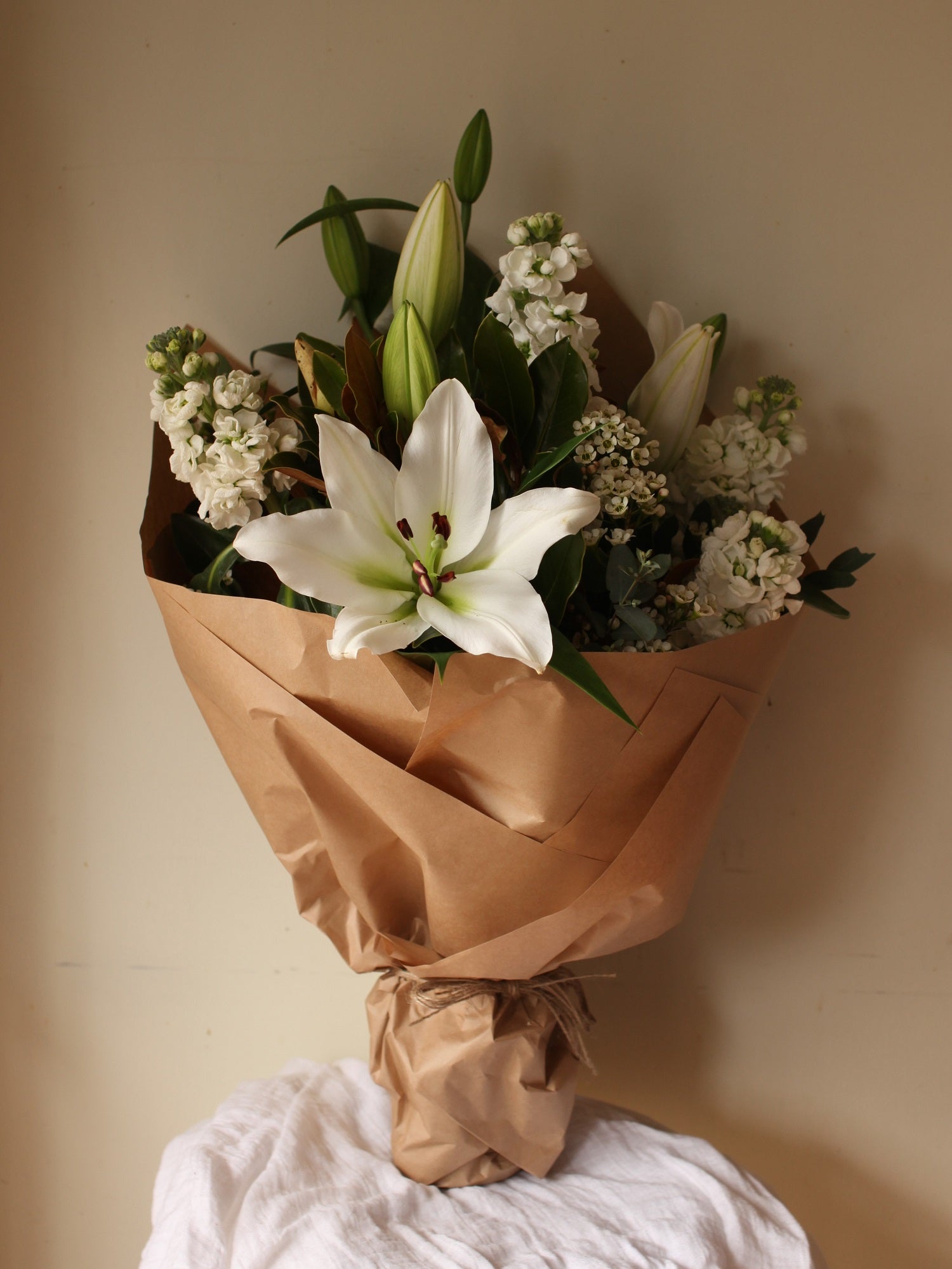 White & Green Bouquet