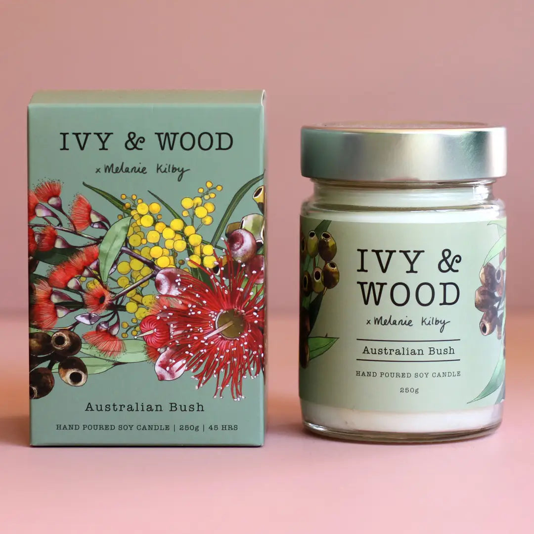 Ivy and Wood Australian Bush candle